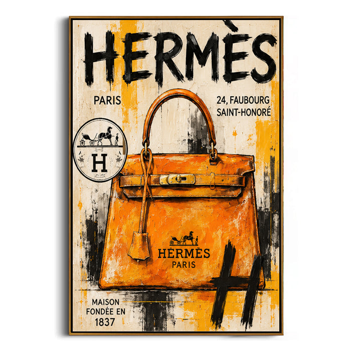 paris fashion boutique poster for stylish interiors