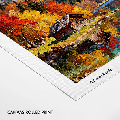 Mountain Landscape Canvas Wall Art