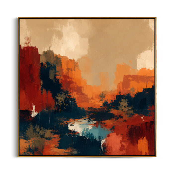 abstract-canyon-landscape-canvas-painting-frame