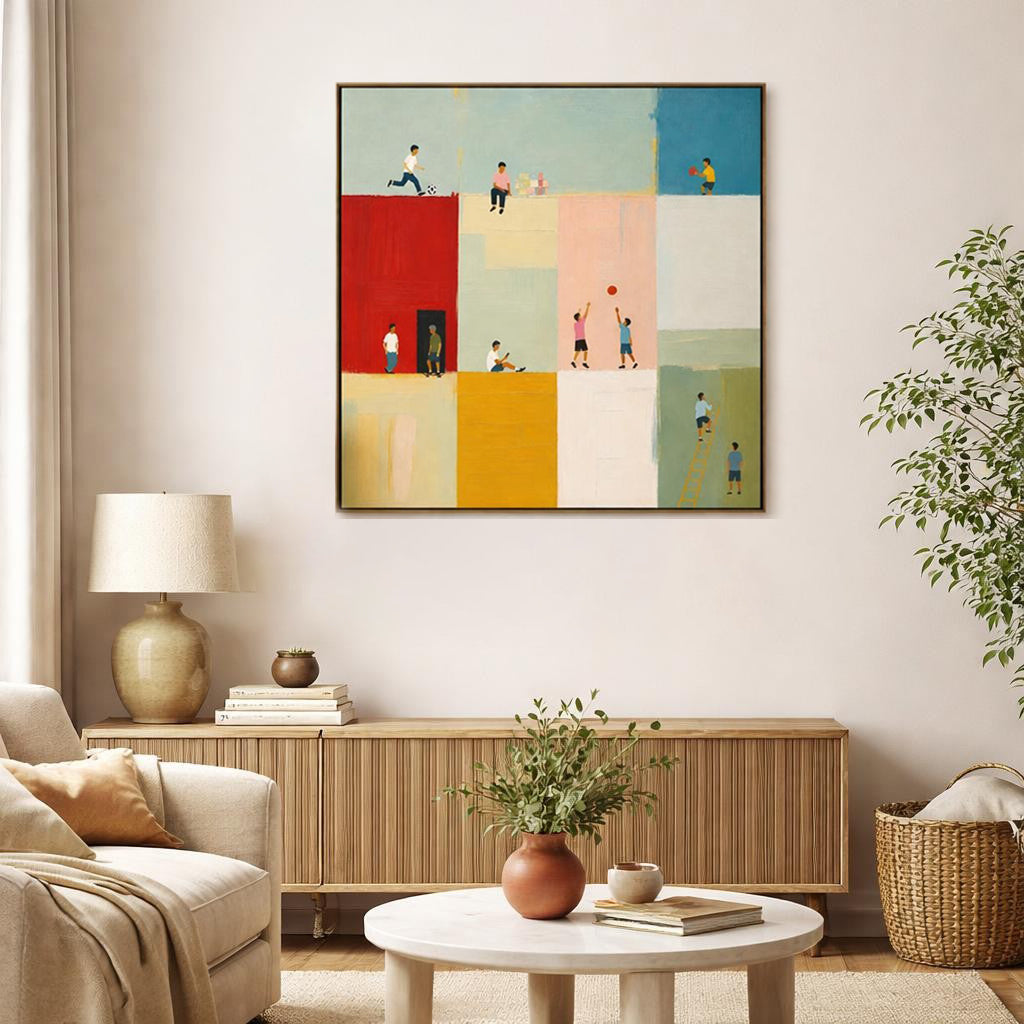 abstract-childhood-moments-canvas-wall-art
