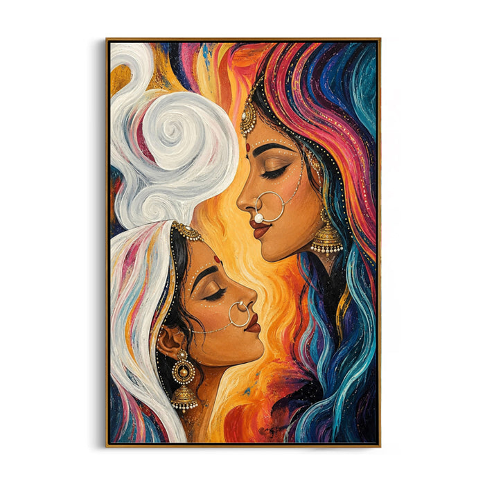 abstract-dual-goddess-portrait-canvas-wall-art-frame