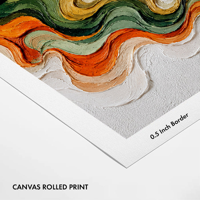 abstract-green-&-orange-wave-canvas-wall-art-print