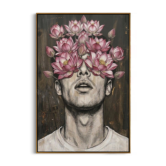 bloom-beyond-sight-surreal-lotus-face-canvas-wall-art-frame