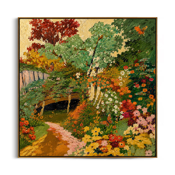 blooming-secret-garden-canvas-wall-art-frame