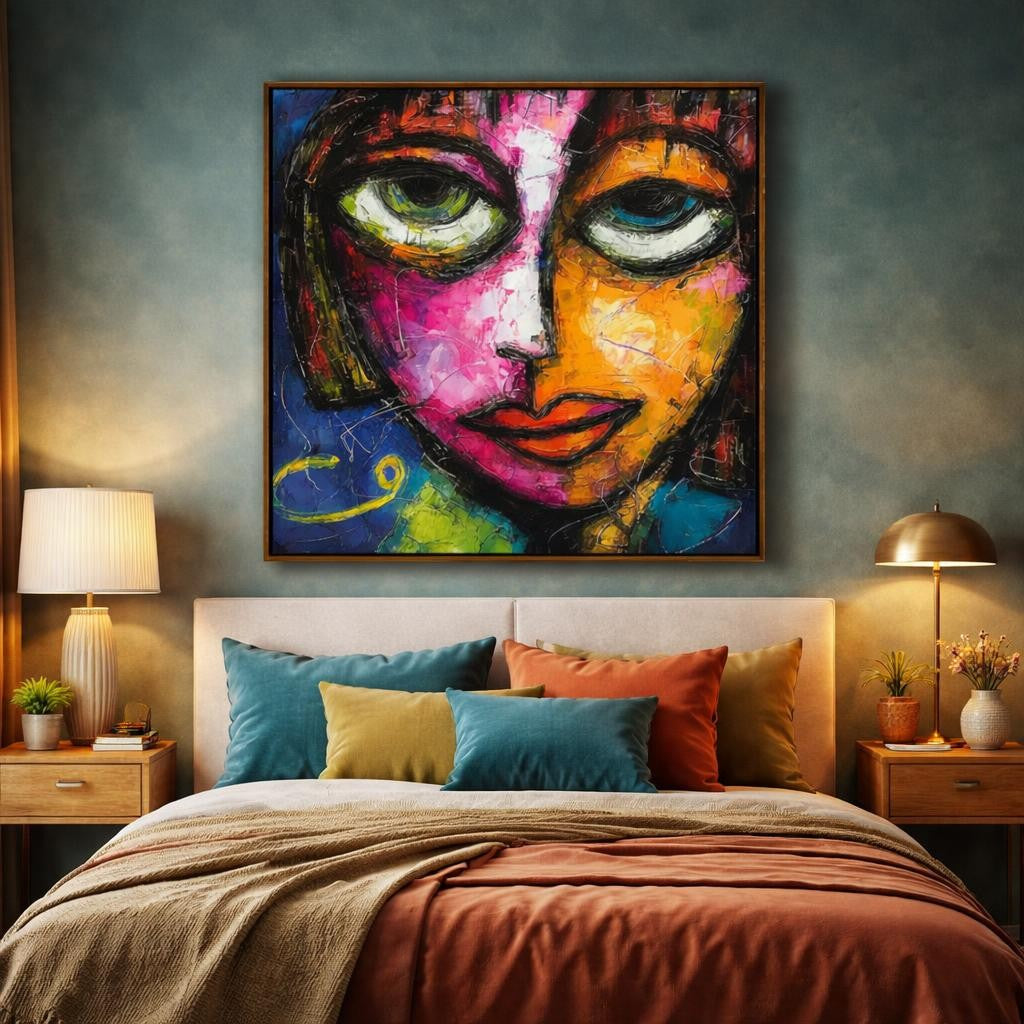 colorful-abstract-face-canvas-wall-art