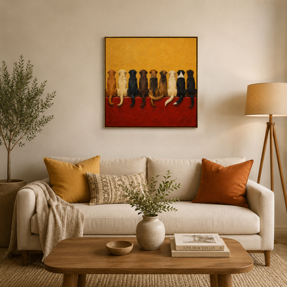 colorful-dogs-canvas-wall-art