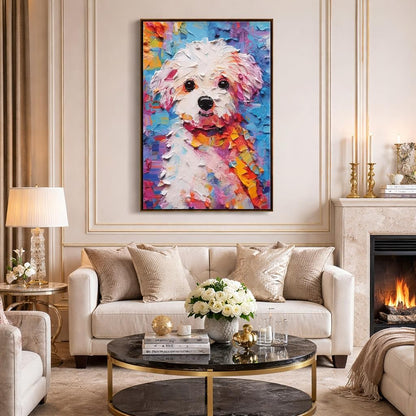 colorful-puppy-canvas-wall-art