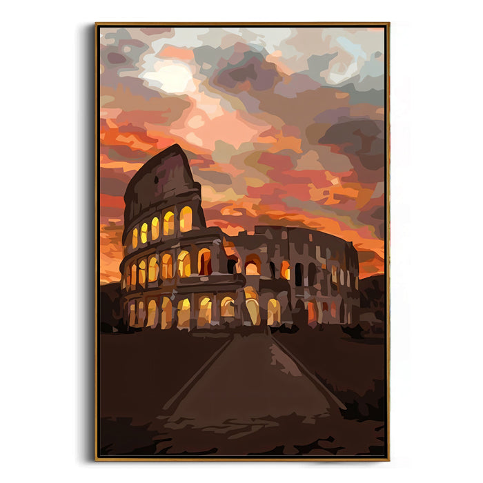 colosseum-wall-art-rome-ancient-architecture-at-sunset-frame
