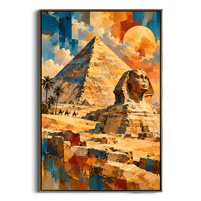 egyptian-pyramids-canvas-painting-frame