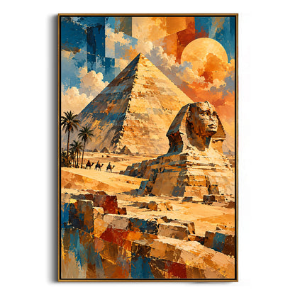 egyptian-pyramids-canvas-painting-frame