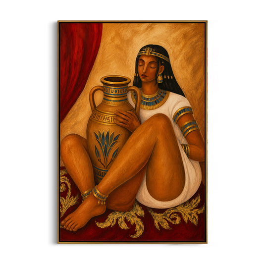 egyptian-queen-canvas-wall-art-frame