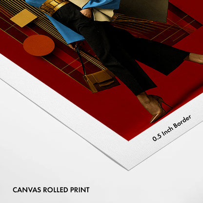 fashion-model-canvas-wall-art-print