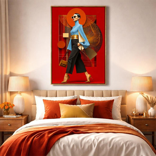 fashion-model-canvas-wall-art