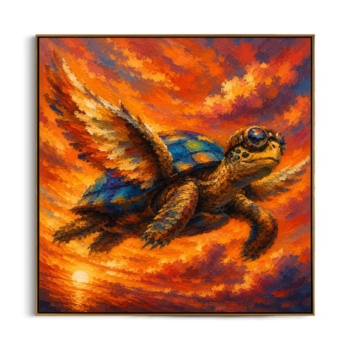 flying-sea-turtle-canvas-wall-art-frame