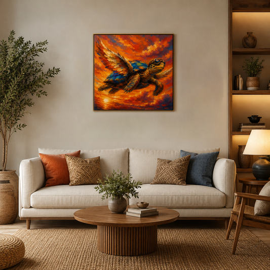 flying-sea-turtle-canvas-wall-art
