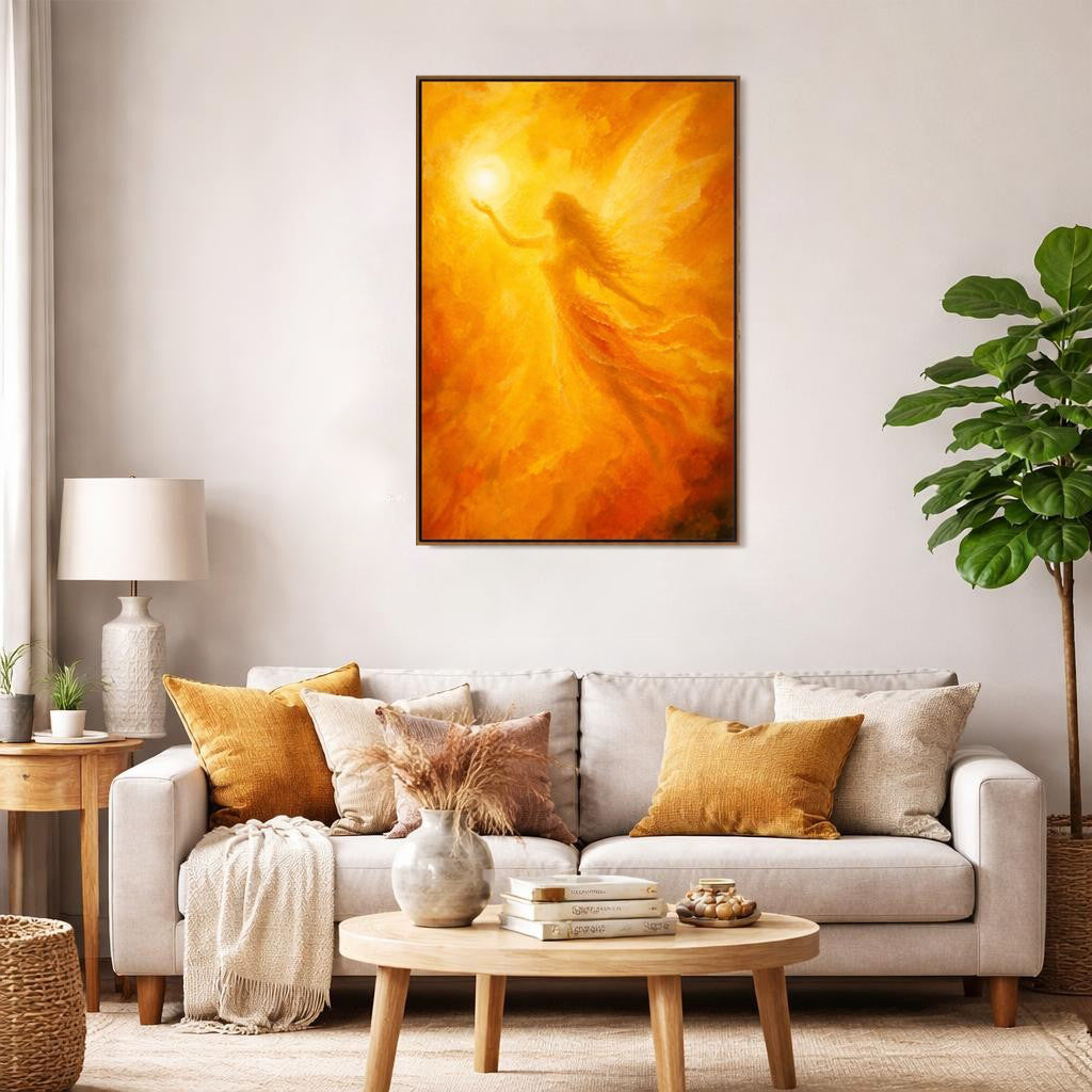 golden-fairy-angel-canvaswall-art