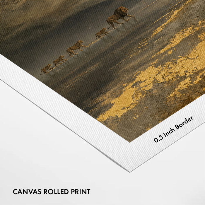 golden-lion-pride-canvas-wall-art-print