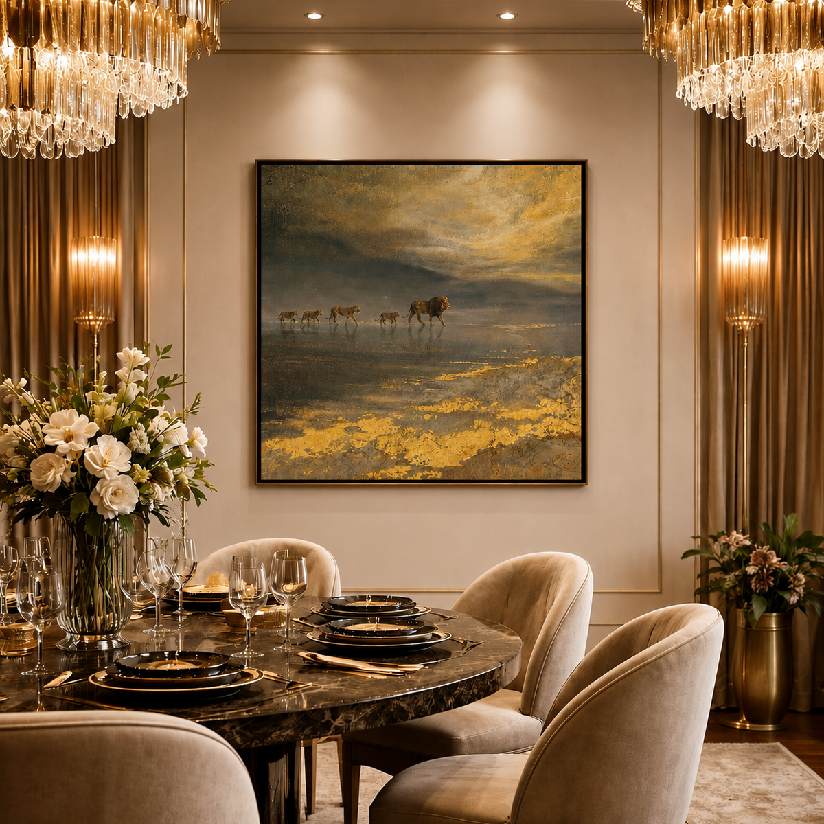 golden-lion-pride-canvas-wall-art