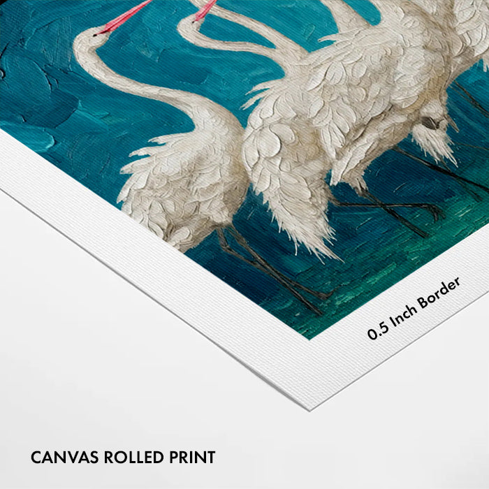 graceful-white-crane-flock-canvas-wall-art-print