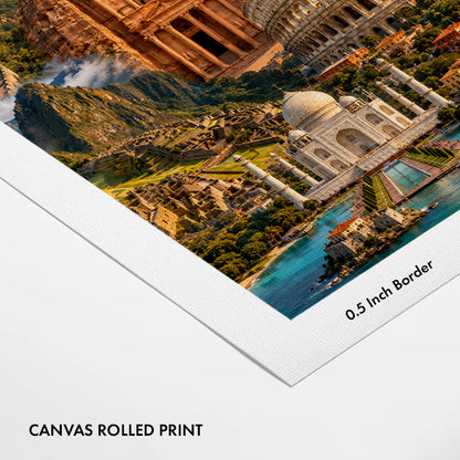 iconic-world-landmarks-canvas-wall-art-print