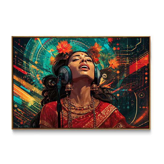 indian-musician-canvas-wall-art-frame