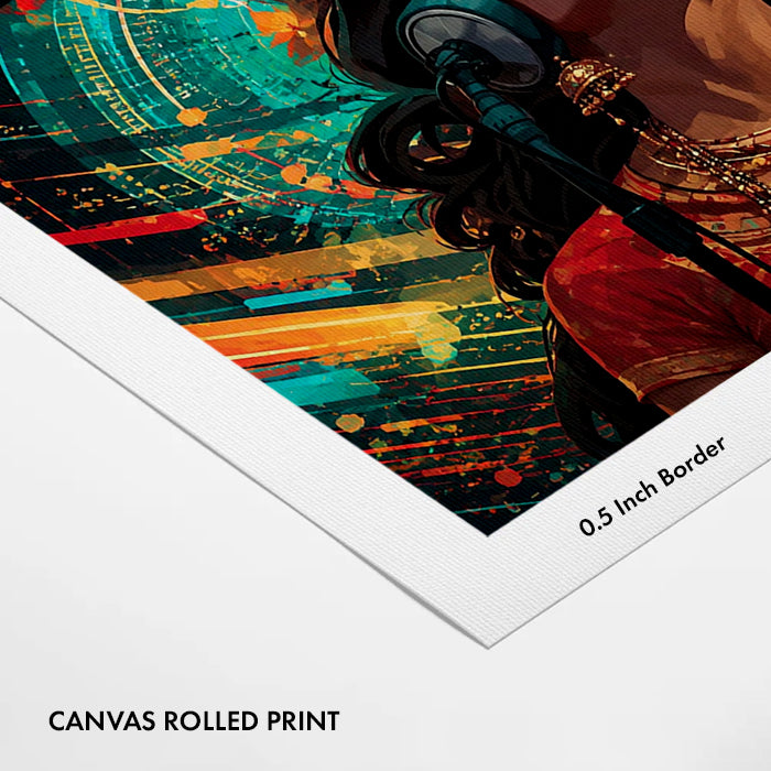 indian-musician-canvas-wall-art-print