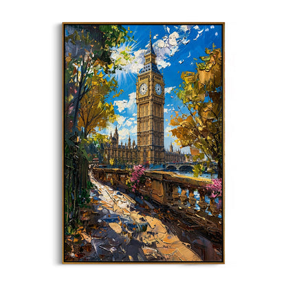 london-big-ben-impressionist-canvas-art-frame