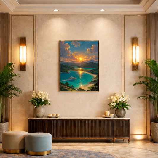 luxury-coastal-sunset-canvas-wall-art