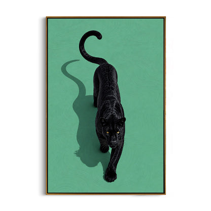 majestic-black-panther-canvas-wall-art-frame