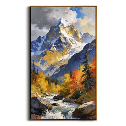 majestic-snowy-peaks-autumn-forest-river-painting-frame