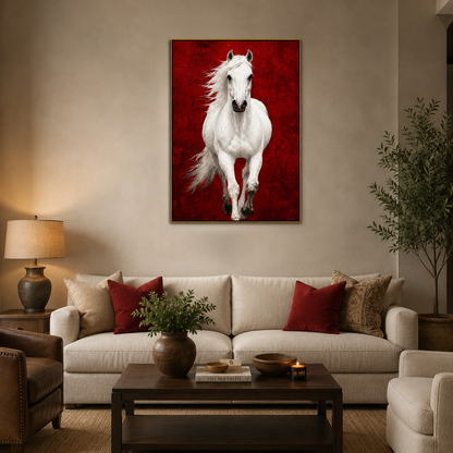 majestic-white-horse-canvas-wall-art