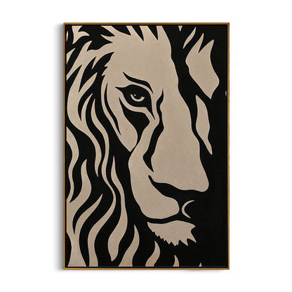 minimalist-lion-canvas-wall-art-frame