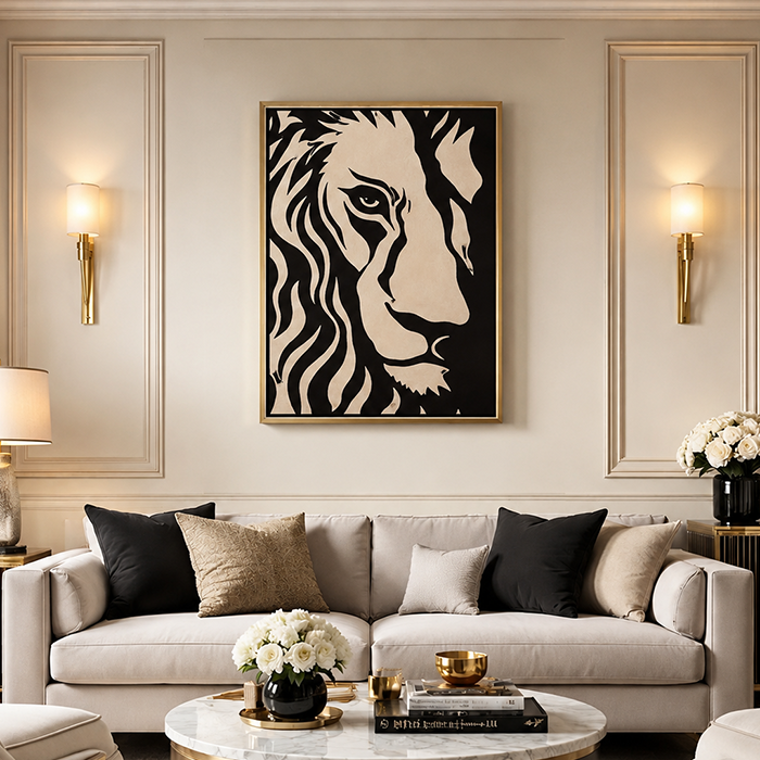 minimalist-lion-canvas-wall-art-painting