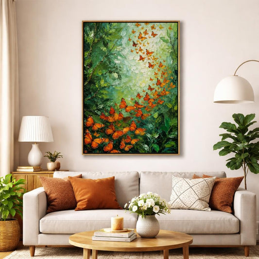 monarch-butterfly-garden-wall-art