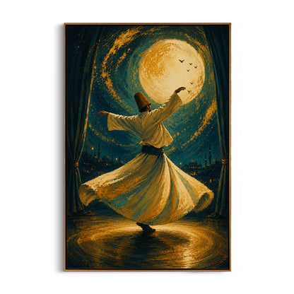 moonlit-whirling-dervish-canvas-wall-art-frame