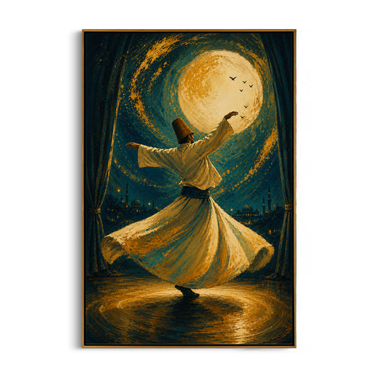 moonlit-whirling-dervish-canvas-wall-art-frame