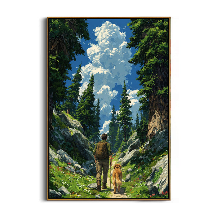 mountain-hiking-canvas-wall-art-frame