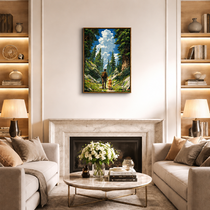 mountain-hiking-canvas-wall-art