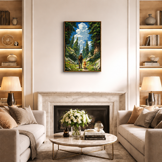 mountain-hiking-canvas-wall-art