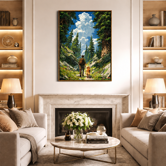 mountain-hiking-canvas-wall-art