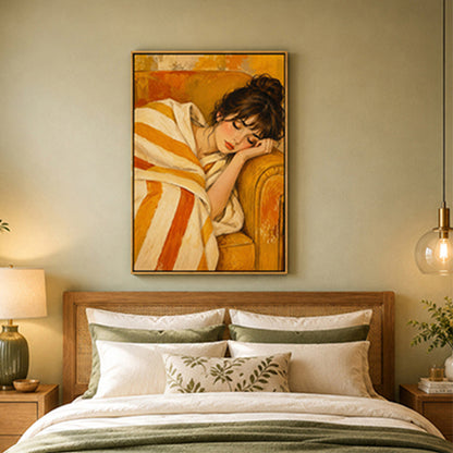 peaceful-sleeping-woman-canvas-wall-art