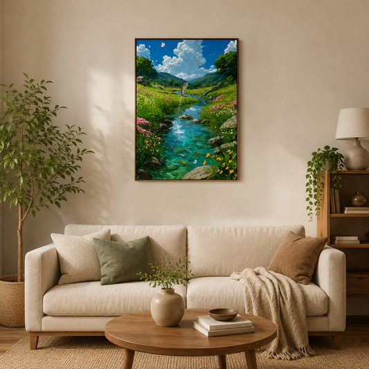 peaceful-wildflower-stream-canvas-wall-art