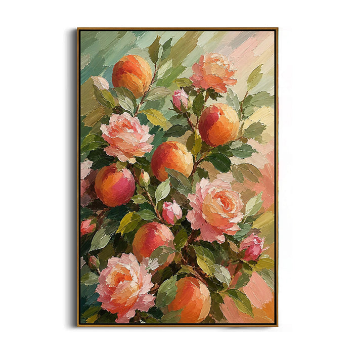 peach-blossom-flower-canvas-art-for-walls-frame