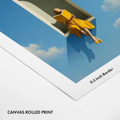 reading-above-the-clouds-canvas-wall-art-print
