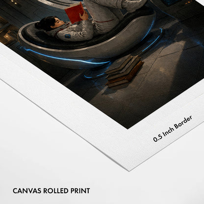 reading-among-the-stars-canvas-wall-art-print