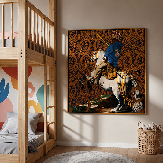 royal-horse-rider-wall-art