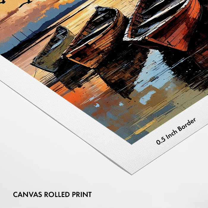 rustic-fishing-boats-at-sunset-canvas-wall-art-print