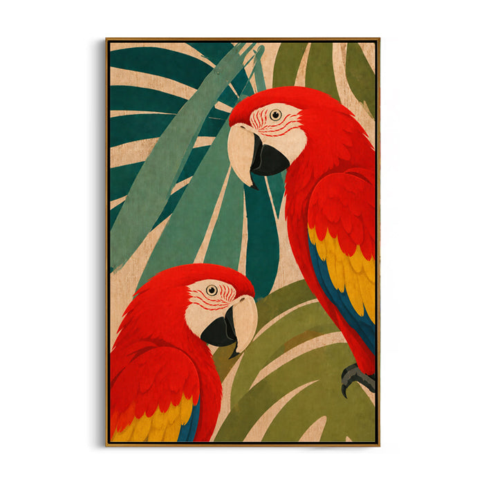 scarlet-macaw-canvas-wall-art-frame