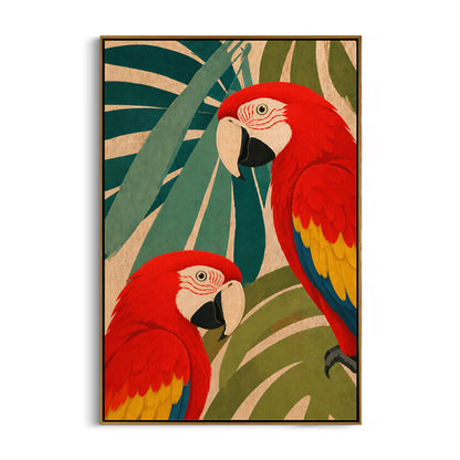 scarlet-macaw-canvas-wall-art-frame
