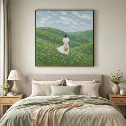 serene-woman-in-wildflower-meadow-wall-art